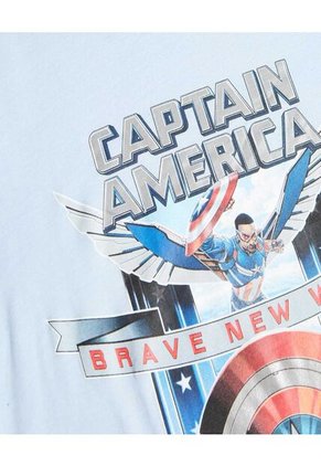 Camiseta Para Niño Capitán América Infantil Niño #80090261