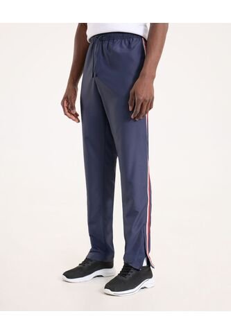 Pantalón Para Hombre Multiusos Plano Color Azul Marca Ostu #60070475 Ostu