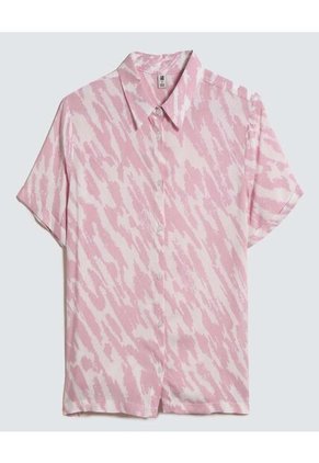 Camisa Para Mujer Manga Corta Color Rosado  Marca Ostu #40010229