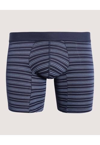 Boxer Para Hombre Filete Medio Algodón Color Azul Marca Ostu #60000510 Ostu