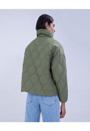 Chaqueta Para Mujer Acolchada Color Verde  Marca Ostu #40080197