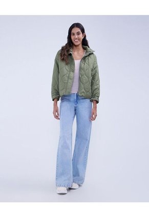 Chaqueta Para Mujer Acolchada Color Verde  Marca Ostu #40080197