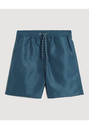 Ropa De Playa Para Hombre Pantaloneta De Baño Corta Color Azul Marca Ostu #60270058