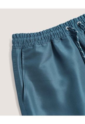 Ropa De Playa Para Hombre Pantaloneta De Baño Corta Color Azul Marca Ostu #60270058