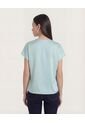 Blusa  Para Mujer Manga Corta Color Verde Marca Ostu #40121224 de Ostu