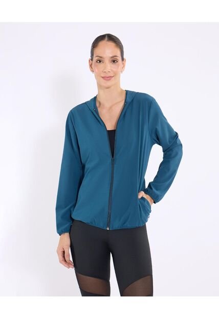 Chaqueta  Para Mujer Deportiva Color Esmeralda Marca Ostu #40080256