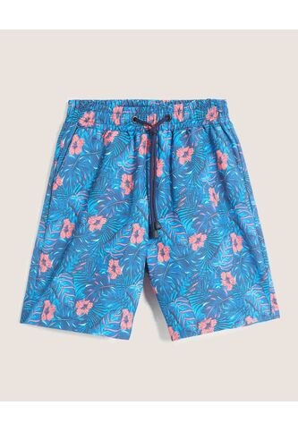 Bermuda Infantil Niño Regular Corto Color Azul Marca Ostu #80100060 Ostu