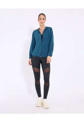 Chaqueta  Para Mujer Deportiva Color Esmeralda Marca Ostu #40080256