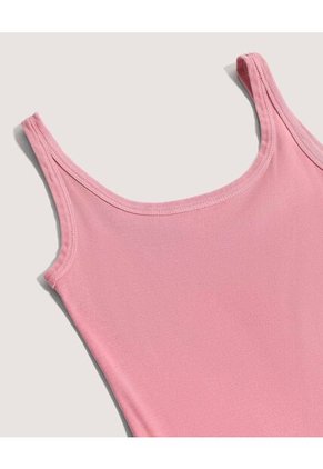 Body  Para Mujer Manga Sisa Color Rosado Marca Ostu #40200196