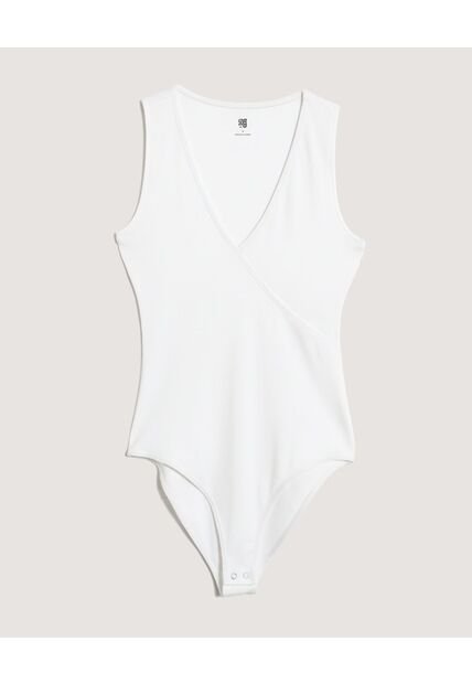 Body  Para Mujer Manga Sisa Color Crudo Marca Ostu #40200221