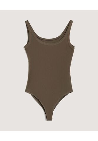 Body  Para Mujer Manga Sisa Color Verde Marca Ostu #40200195 Ostu