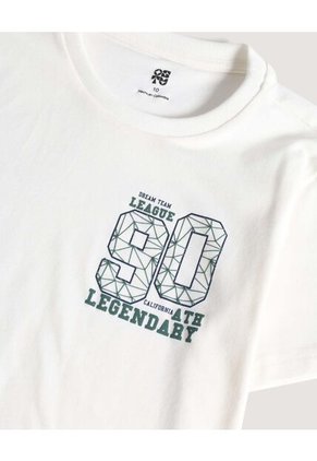 Camiseta X2 Infantil Niño Manga Corta Cuello Redondo Color Negro Marca Ostu #80090309