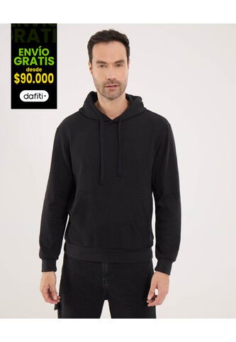 Buzo Para Hombre Hoodie Color Negro Marca Ostu #60060353 Ostu