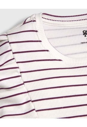 Camiseta Para Niña Manga Corta Color Morado Marca Ostu #90090215