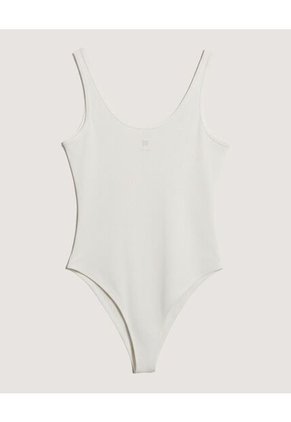 Body  Para Mujer Manga Sisa Color Crema Marca Ostu #40200227