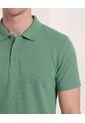 Polo  Para Hombre Cuello Tejido Sin Bolsillo Color Verde Marca Ostu #60110865 de Ostu