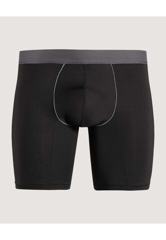 Boxer Para Hombre Filete Medio Microfibra Color Negro Marca Ostu #60000524 Ostu