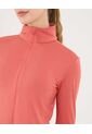Buzo  Para Mujer Cuello Alto O Cuello Tortuga Color Coral Marca Ostu #40060485 de Ostu