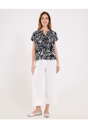 Pantalón  Para Mujer Moda Color Crema Marca Ostu #40070844