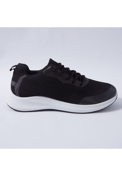 Tenis Hombre Ostu  Negro Textil