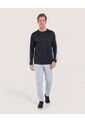 Buzo  Para Hombre Cuello Redondo Color Negro Marca Ostu #60060595 de Ostu