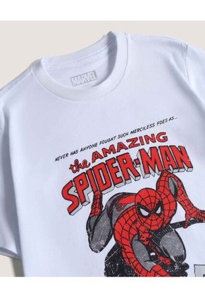 Camiseta  Infantil Niño Manga Corta Cuello Redondo Color Blanco Marca Ostu #80090321