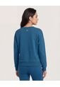Buzo  Para Mujer Cuello Redondo Color Azul Marca Ostu #40060514 de Ostu