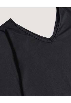 Body  Para Mujer Manga 3/4 Color Negro Marca Ostu #40200216