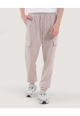 Pantalón Para Hombre Jogger Color Beige Marca Ostu #60070483 Ostu