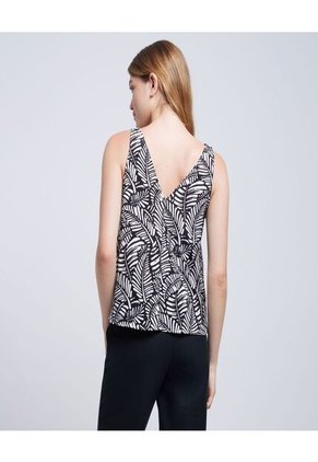 Blusa Para Mujer Manga Sisa Color Negro Marca Ostu #40120996