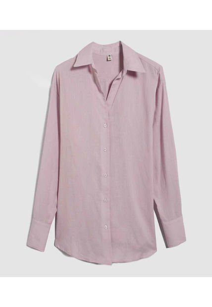 Blusa Para Mujer Manga Larga Color Morado Marca Ostu #40120993