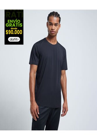 Camiseta Para Hombre Manga Corta Color Negro Marca Ostu #60091282 Ostu