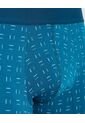 Boxer Para Hombre Filete Medio Color Azul  Marca Ostu #60000440 de Ostu