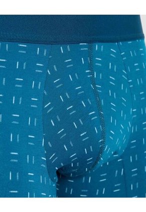 Boxer Para Hombre Filete Medio Color Azul  Marca Ostu #60000440