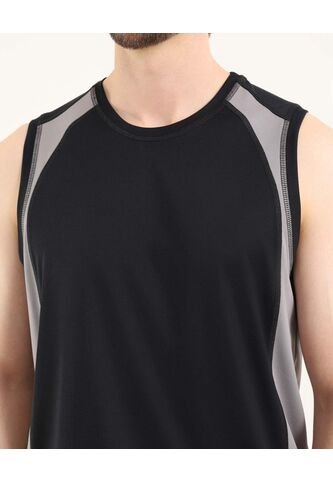 Camiseta  Para Hombre Manga Sisa Cuello Redondo Color Negro Marca Ostu #60091737 Ostu
