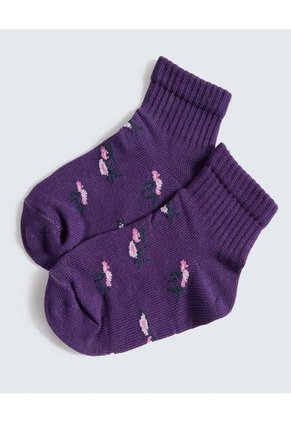 Medias Infantil Niña Tobillera Color Negro Marca Ostu #90980147