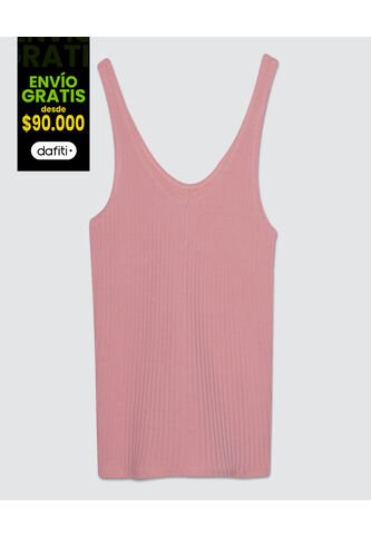 Camiseta Para Mujer Manga Sisa Color Rosado  Marca Ostu #40091650 Ostu