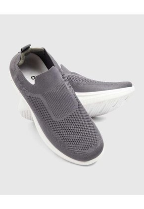 Tenis Para Hombre Sport Color Gris Marca Ostu #60720116