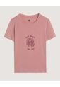 Camiseta  Para Mujer Manga Corta Cuello Redondo Color Lila Marca Ostu #40092818 de Ostu