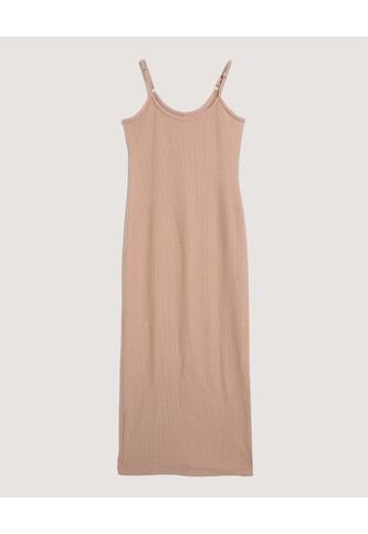 Vestido Para Mujer M/Sisa Largo Color Camel Marca Ostu #40170344 Ostu