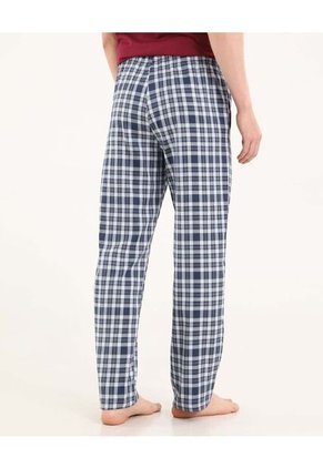 Pijama  Para Hombre M/C P/L Color Azul Marca Ostu #60040201