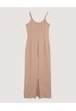 Vestido Para Mujer M/Sisa Largo Color Camel Marca Ostu #40170344 de Ostu