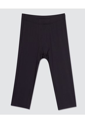 Leggins Para Hombre Medio Color Negro Marca Ostu #60230013