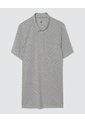 Polo Para Hombre Cuello Tejido Con Bolsillo Color Gris  Marca Ostu #60110575 de Ostu