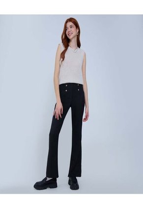 Pantalon Para Mujer  Color Negro Marca Ostu #40070694