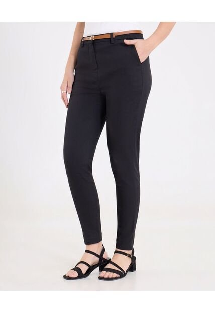 Pantalón  Para Mujer Chino Color Negro Marca Ostu #40070762
