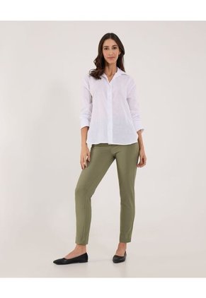Pantalón Para Mujer Moda Color Verde Marca Ostu #40070838