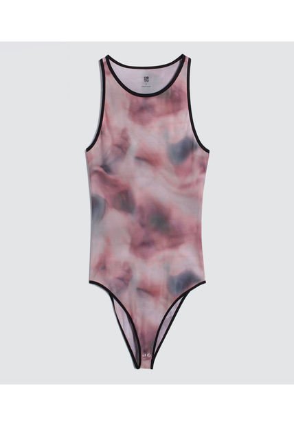 Body Para Mujer Manga Sisa Color Rosa Marca Ostu #40200131