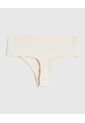 Panty Para Mujer Seamless Brasilera Color Beige Marca Ostu #40800074 de Ostu