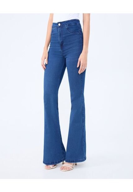Jean Para Mujer Jeggings Flare Color Azul Marca Ostu #40160530